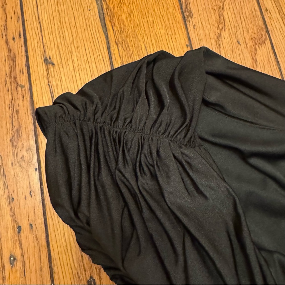 Boston Proper Ruched One Shoulder Dress - Picture 4 of 7